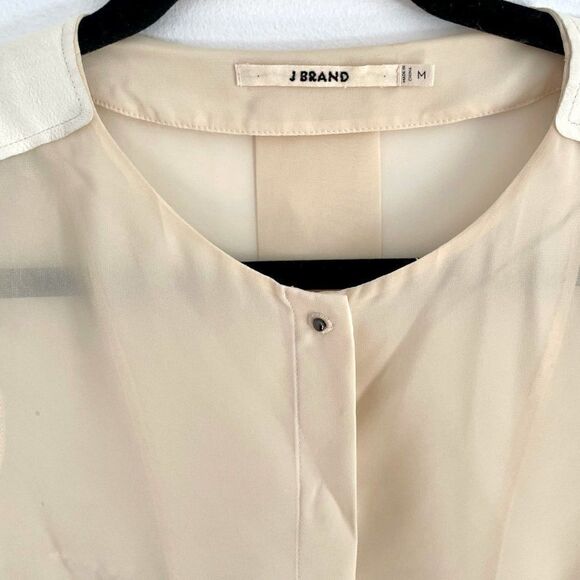 J Brand High-Low Sleeveless Shirt - Picture 6 of 9